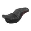 Motorcycle Driver Passenger Seat For Harley Dyna Super Glide 2006-2010 Fat Bob 2008-2017