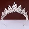 Bridal Crown Headdress Luxury Queen Hairband Wedding Alloy Rhinestone Hair Accessory Crown
