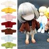 Doll Accessories Mini Knitted Sweater Tops Casual Dress Dressing Clothes 1/12 Doll Cardigans