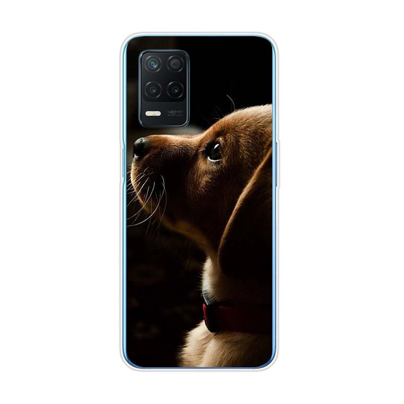 Милый золотистый ретривер для Realme 8 8i V3 V5 GT Neo Flash Edition Explorer Master Neo2 Narzo 30 50i 50A C21Y Чехол для телефона