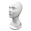 Foam Mannequin Head Model Display Stand for Wigs Hats Jewelry Glasses Holder Easy To Use Shop Rack for Salon DIY Painting