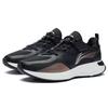 Li Ning Protective Cloud Reflective Shock Absorbing Non-Slip Low-Top Running Shoes Women Sneakers Black AGLR234-1