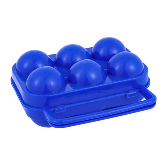 Портативный контейнер для яиц, прочный, 2/4/6 сеток, ящик для хранения яиц, кухонный, для кемпинга, пикника, складной, держатель для переноски, держатель для переноски