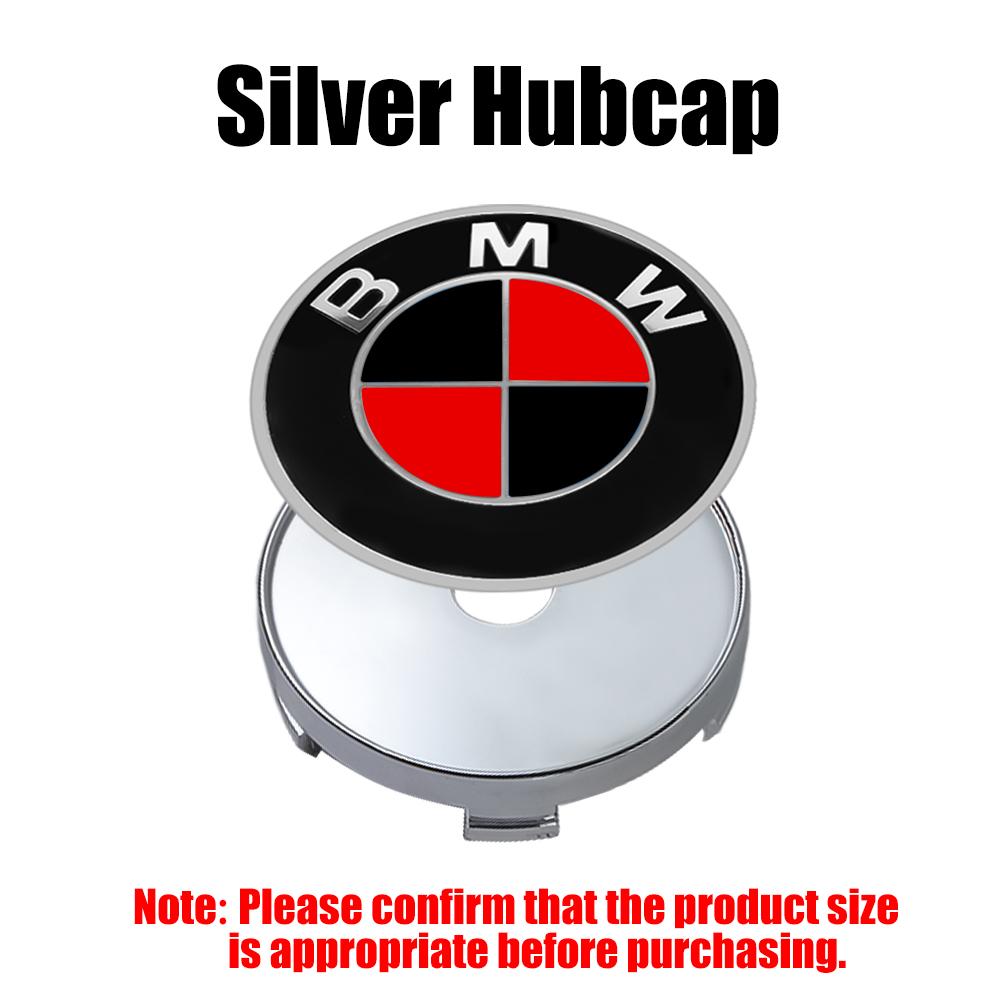 2026 Hot 4Pcs ABS 60/63/68mm Wheel Center Cover Hub Cover Logo For BMW 1 3 5 7 Series M Performance M3 M5 M6 F01 F20 F10 F13 F15 F16 F30