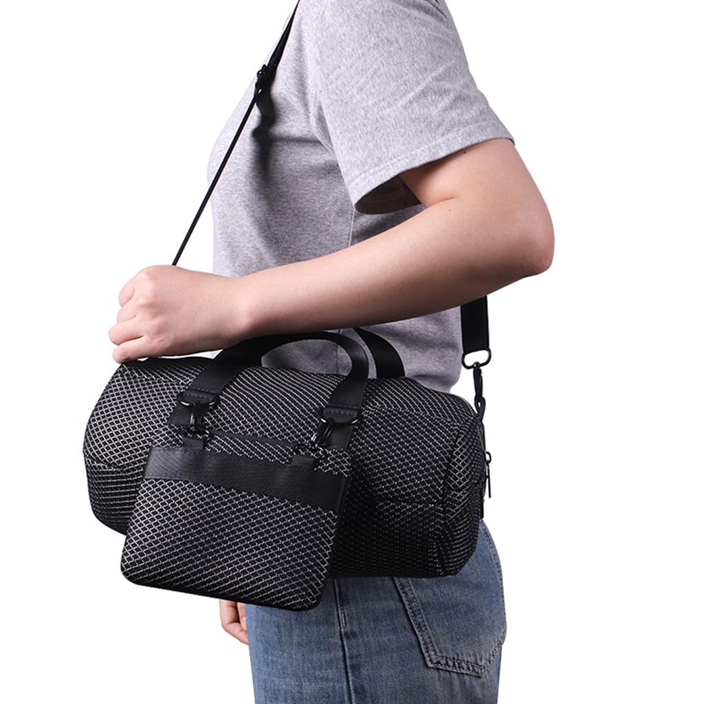 Storage Case Portable Speaker Travel Carrying Bag With Handle Detachable Shoulder Strap Wireless Speaker Protective Bag