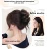 Ladies' Elegant Heat-resistant Synthetic Fiber Hair Clip Style Ponytail - Suitable for Natural Simulation and Firm Fixation Headwear for Weddings
