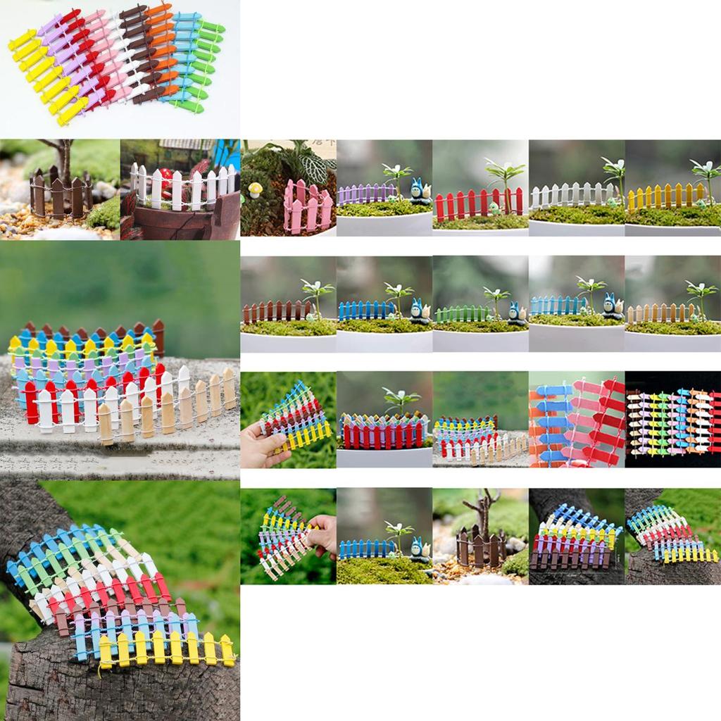 Очаровательный мини-заборчик из дерева для сказочных садов и домашнего декора, микроландшафта