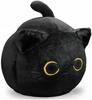 30cm Soft Black Cat Plush Toy Pillow - Stuffed Animal for Kids Boys & Girls Birthday Gifts