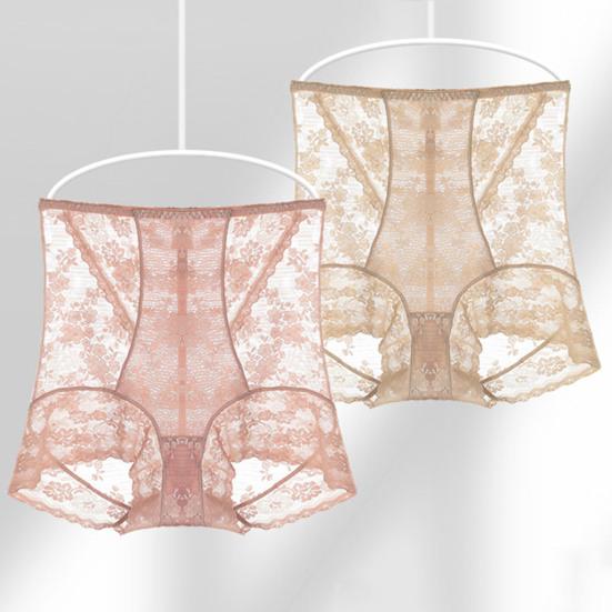 Женские трусики бесшовные с высокой талией, тонкие, кружевные, высокая эластичность, хорошая воздухопроницаемость, приподнятые попы, тонкие