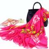 Oversized Chiffon Shawl: Sun Protection Scarf for All Seasons