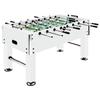 Steel Foosball Table 60 kg 140 x 74.5 x 87.5 cm White