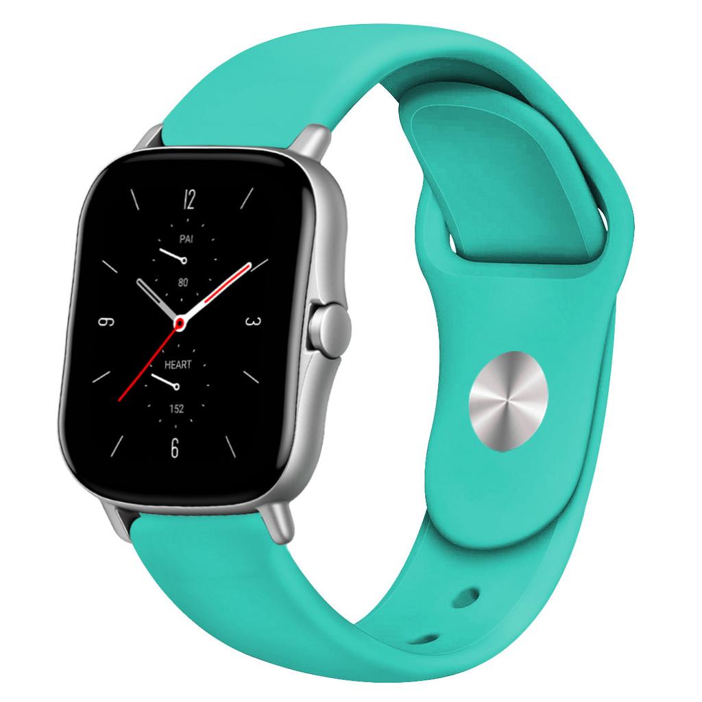 20 мм/22 мм ремешки для часов для Amazfit GTS 4/3/2/2e/Mini/GTR 42 мм/GTR 4/3 Pro Силиконовый браслет Amazfit helio/balance 2 bip 5 6 ремешок