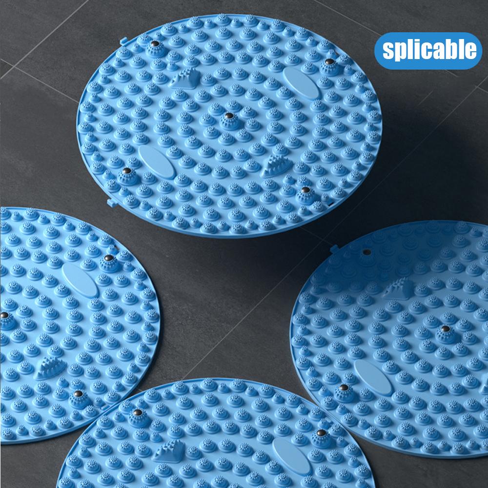 Foot Fingerpressure Board Mat Health Jogging Walk Pressure Foot Board Massage Pad Feet Yoga Acupressure Pad Training Accessories