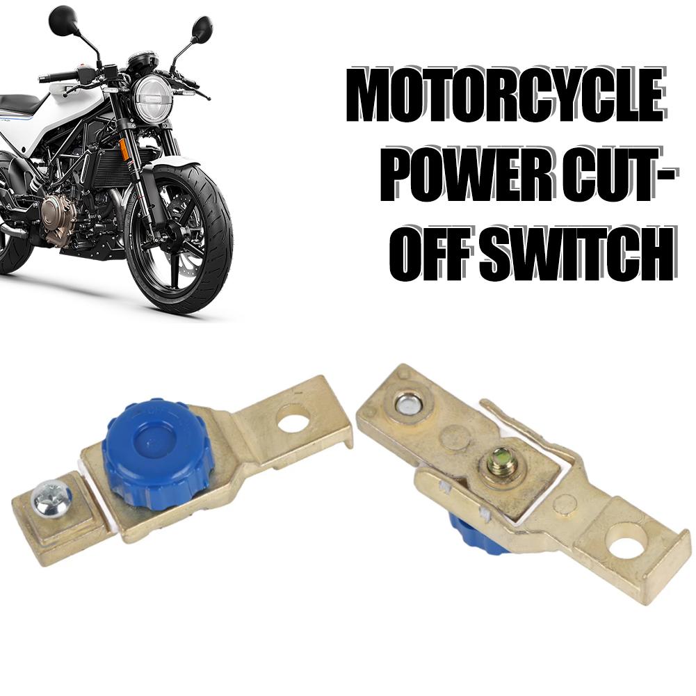 Клемма отключения аккумулятора мотоцикла Защита от утечки Отсоединение Сплав цинка Аккумулятор Для автомобиля Лодки Морской Автодом Синий S5J9