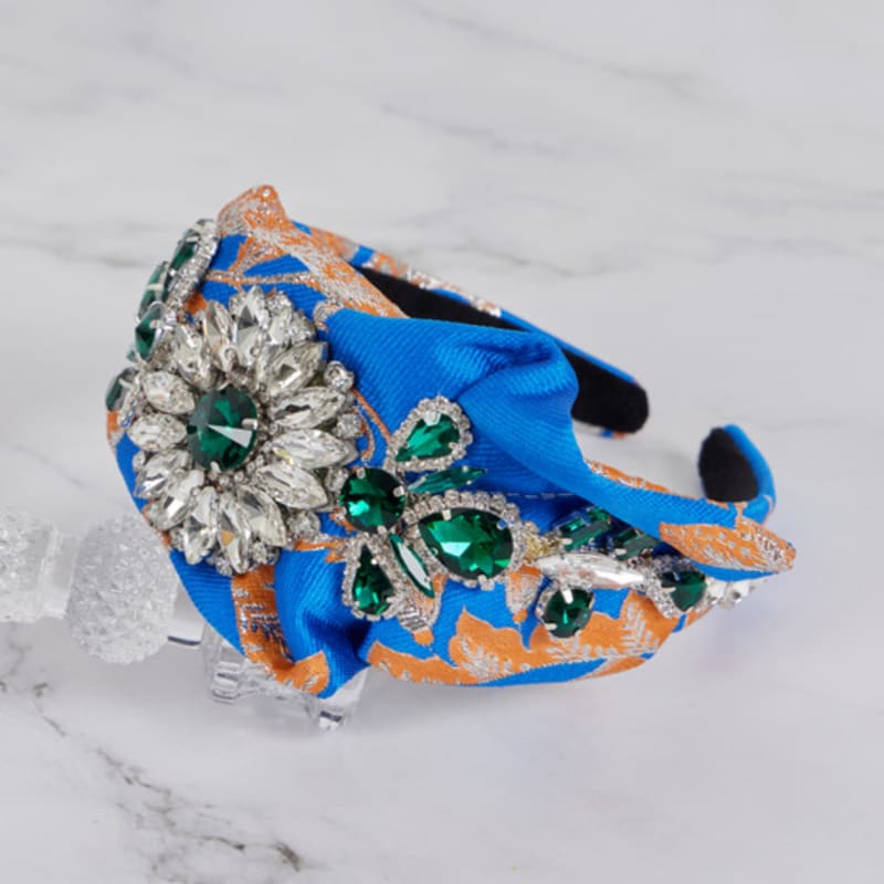 ЛАЛА Жаккардовая Ювелирная Повязка для Волос