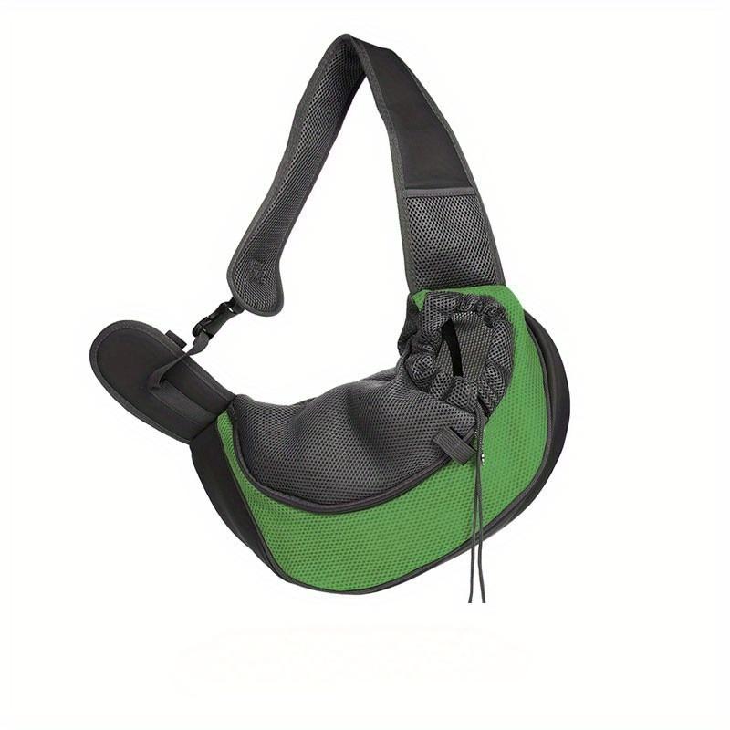 Portable Pet Front Bag Dog Backpack Mesh Breathable Pet Shoulder Bag Outgdoor Travel Puppy Carrier Slings Handbag Tote Pouch