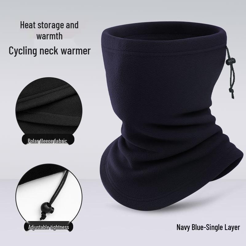 Регулируемая многофункциональная манишка: Ветрозащитный гейтор для катания на лыжах и велосипеде на осень и зиму