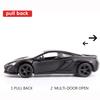 Масштаб 1/36 McLaren 650S, литая модель автомобиля, игрушечный автомобиль из цинкового сплава для детей, игрушечный автомобиль с откатным механизмом для малышей, подарок для мальчиков и девочек