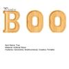 Тематическая закусочная доска 3 шт. Хэллоуин Буквы BOO Фруктовая тарелка, Большой наполняемый диспенсер для конфет, Закуски Креативная подача еды Печенье Поднос,