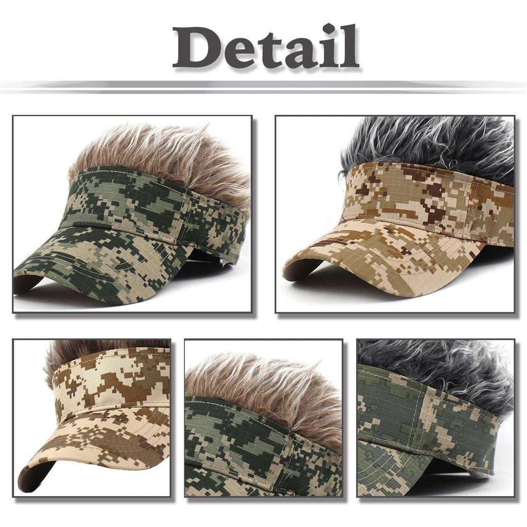 Digital Camouflage Outdoor Free CZ778 Khaki [White Fang] Cap, Fur, Style, Size, Men's, (Digital Gray)