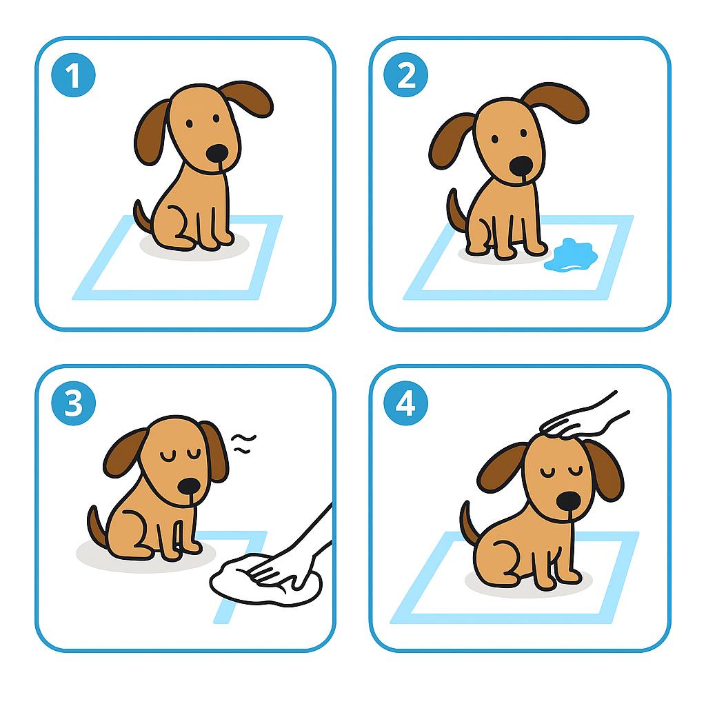 Absorbent Hygienic Pads for Animals 60X40 - 50 Pieces