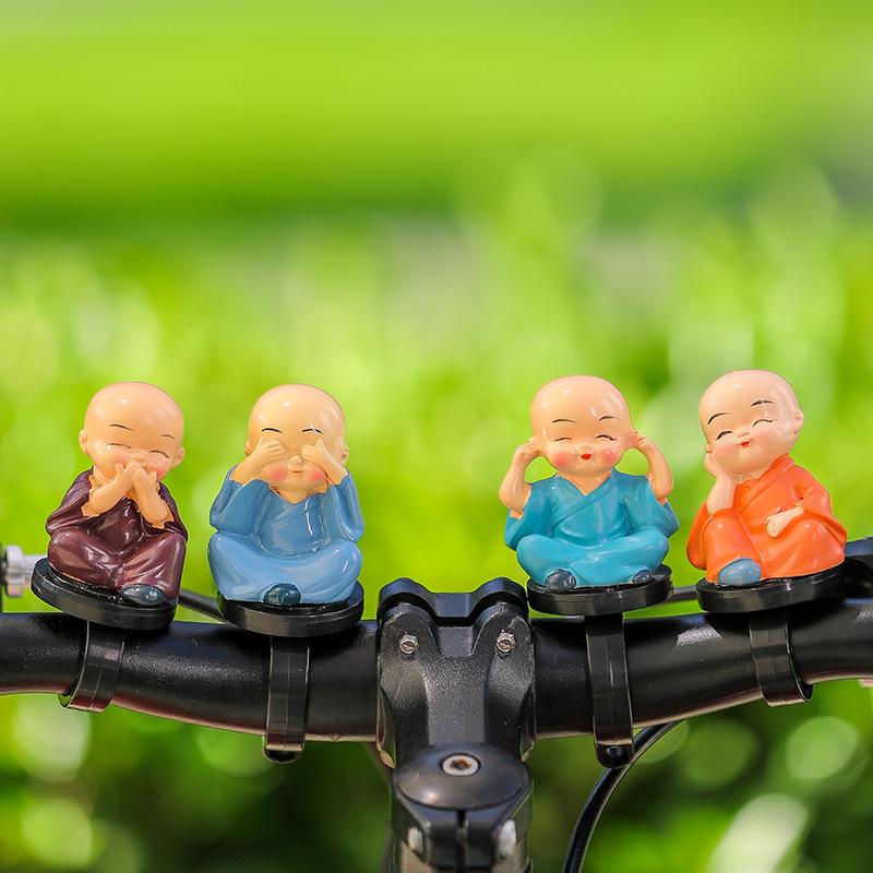 Cartoon Bicycle Cute Bamboo Dragonfly Tie-on Ornament for Motorcycle & Electric Car Decoration