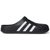 Adidas Adilette Clog Черно-Белые Кроссовки Унисекс Core-Black Cloud-White GZ5886