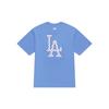 New MLB MONOGRAM Collection Los Angeles Dodgers SS24 T Shirt Unisex Blue 3ATSM0343-07BLM