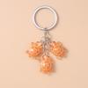 Cute Resin Simulated Tortoise Keychain Cartoon Animal Key Ring Pendant for Women Girl Handbag Decor DIY Kid's Jewelry Gift