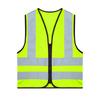Детский светоотражающий жилет унисекс без рукавов на молнии спереди, высокой видимости, для волонтерской деятельности