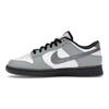 Nike Кроссовки женские Dunk Low LX Glitter Swoosh серо-бело-светло-дымчато-серые HQ3462-191