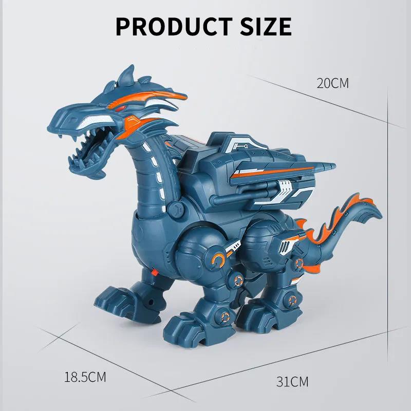 Электрический спрей, дезинфицирующий робот, игрушка-динозавр, подарок на день защиты детей, Монтессори, ходячий птерозавр, звуковая игрушка, робот-спрей, игрушки для детей