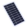 2W 5V Polycrystalline Silicon Solar Panel Outdoor Solar Battery Charger Mobile Power Supply for Charging Mobile Phone