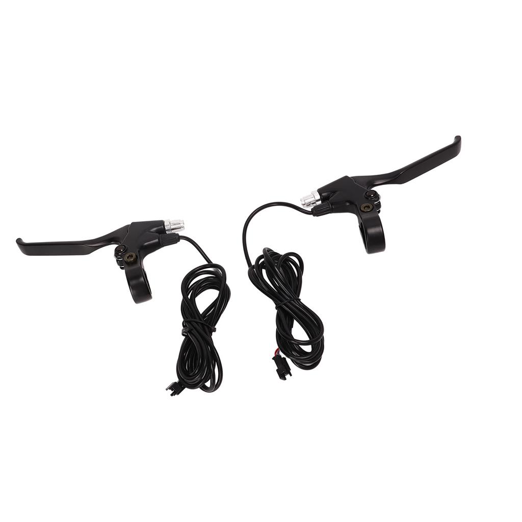 1 пара электрических велосипедных тормозных рычагов из алюминиевого сплава, водонепроницаемая ручка для электрического велосипедного тормоза