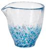 ADERIA Tsugaru Vidro Sake Hydrangea, изготовлено индивидуально, охлажденное саке, подарок на новоселье, небольшой подарок на пенсию, день рождения.