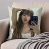 Singer LLisa Наволочка для подушки Чехол для подушки Антипылевой Невидимая молния Короткий плюш Подушка для дивана