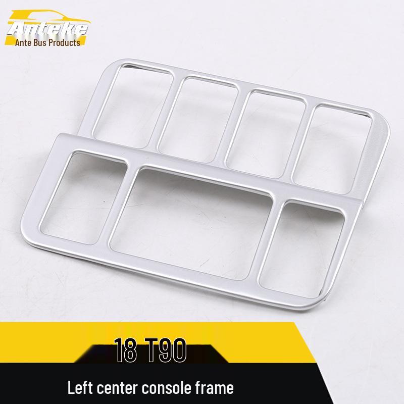 18 T90 Center Console Headlight Trim - Decorative Patch for Car Accessories