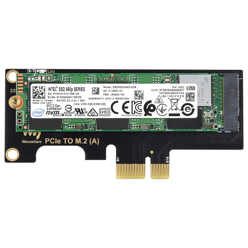 Raspberry Pi CM4 PCIe to M.2 SSD Adapter Card