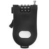 Retractable Wire Rope Password Lock Combination Coded Locker Outdoor Keyed Padlock Snowboard Lock Anti-Theft Lock 4