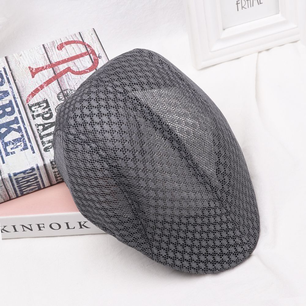 Fashion Casual Newsboy Style Adjustable Mesh Caps Gatsby Hats Beret Hats Sun Caps