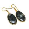 Boulder Opal Gemstone 925 Solid Sterling Silver Jewelry Earring 1.58" GK-5677