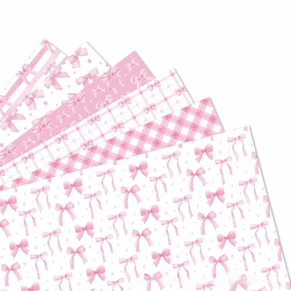12pcs 6 Patterns Wrapping Paper DIY Packaging Paper New Gift Wrapping Paper Valentine Day