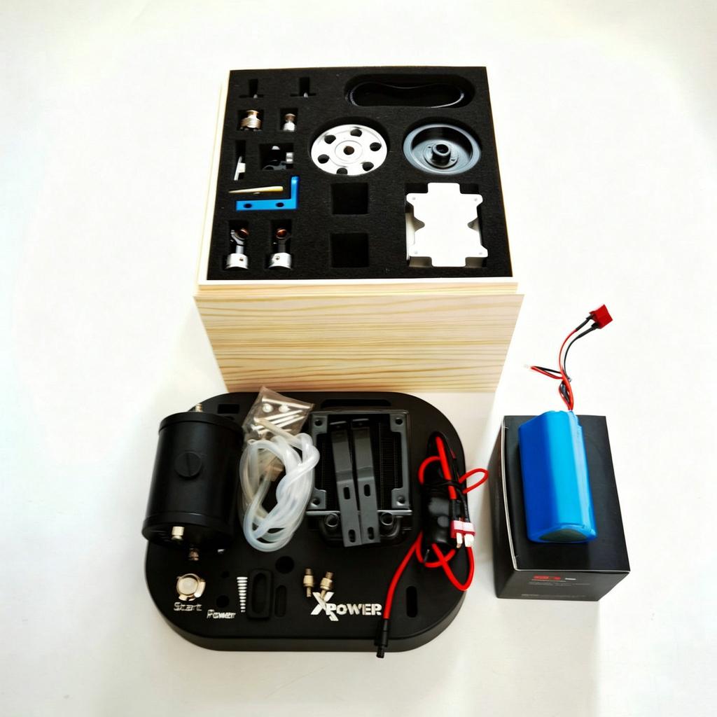 TOYAN L200AC Twin Cylinder Water Cooled Engine Parts Version with Starter Kit for RC Car Boat Upgrade Modification Hobby Parts