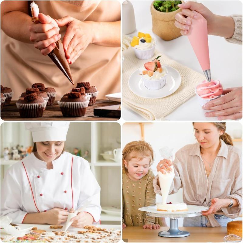 50 шт. Толстые одноразовые кондитерские мешки DIY Мешок для крема для украшения торта для помадки, глазури, кексов, печенья, товары для выпечки