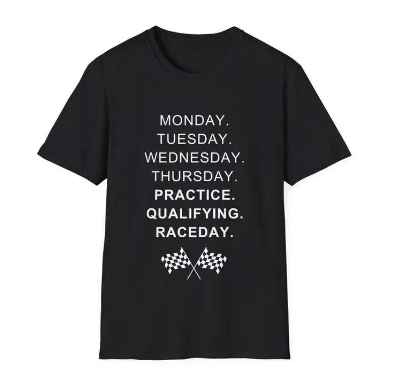 Race Day Unisex T-Shirt - Perfect for Motorsports Fans, Racing Events
