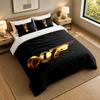 3Pcs Bedding SetJames Bond 007 Soft Bed Sheet and Two Pillowcases Home Bedroom Decor