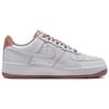 Nike Женские кеды для скейтборда Air Force 1 с низким верхом, устойчивые к истиранию, белые/розовые кроссовки IB6543-100