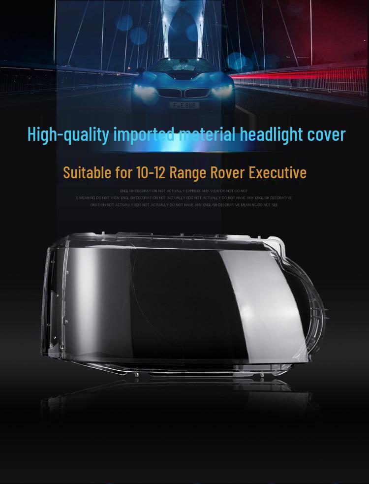 Крышка фары Range Rover Executive для моделей 2010-2012 годов Корпус лампы Лицевая часть