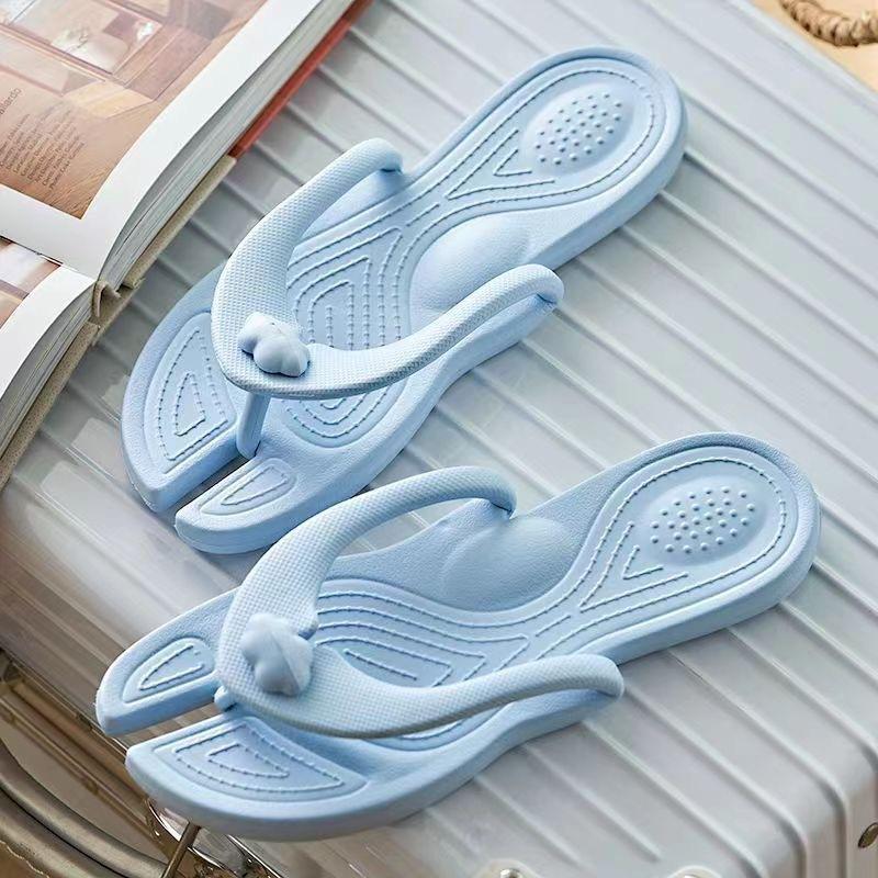 Съемные складные тапочки для путешествий, переносные женские, для ванной комнаты в отеле, нескользящие, для пар, пляжная обувь, шлепанцы с мягкой подошвой