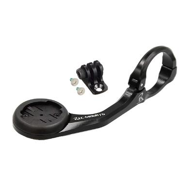 Комбинированное крепление Garmin тип длинный консольный для [REC MOUNT] для левшей (Стандартная ширина) 31.8mm (черный) [GM-AEROXL+GP]